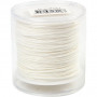 Polyester Cord, thickness 1 mm, 50 m, white