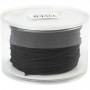 Polyester Cord, thickness 2 mm, 50 m, black