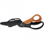 Fiskars Cut+More Scissors Titanium Black/Orange 23cm