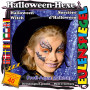 Eulenspiegel Face Paint - Motif Set, assorted colours, halloween witch, 1 set