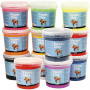 Foam Clay®, assorted colours, Content may vary , 12x560 g/ 1 pack
