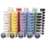 Silk Clay®, assorted colours, 10 tub/ 1 pack