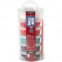 Silk Clay®, christmas colours, 6x14 g/ 1 pack