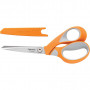 Fiskars Universal Razoredge Scissors Softgrip Orange 21cm
