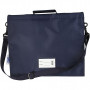 School bag, dark blue, D: 6 cm, size 36x31 cm, 1 pc.