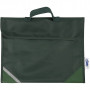 School Bag, green, depth 9 cm, size 36x29 cm, 1 pc