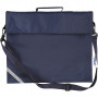 School Bag, dark blue, depth 6 cm, size 36x31 cm, 1 pc