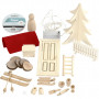 DIY Christmas Elf Door, Mail box and Ladder - 1 set
