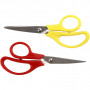 Kids Scissors, L: 12,5 cm, pointed, Both Left and Right, 12 pc/ 1 pack