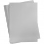 Cardboard, gray, A2, 420x594 mm, 180 g, 100 sheets/ 1 pk.
