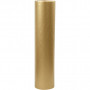Wrapping Paper, gold, W: 50 cm, 60 g, 100 m/ 1 roll