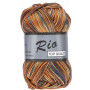 Lammy Rio Yarn Print 632 Orange/Brown/Grey 50 g