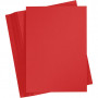 Card, christmas red, A4, 210x297 mm, 180 g, 100 sheet/ 1 pack