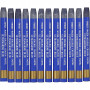 Watercolor Crayons, ultra marine blue (339), L: 9,3 cm, 12 pc/ 1 pack