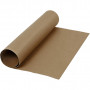 Faux Leather Paper, dark brown, W: 50 cm, one coloured, 350 g, 1 m/ 1 roll