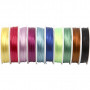 Elastic Cord, assorted colours, thickness 1 mm, 10x25 m/ 1 pack