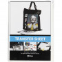 Transfer Sheet, white, 21,5x28 cm, for dark and light textiles, 12 sheet/ 1 pack