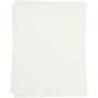Transfer Sheet, white, 21,5x28 cm, for dark and light textiles, 3 sheet/ 1 pack