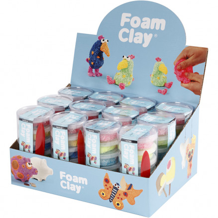 Foam Clay and Silk Clay Set