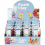 Foam Clay®, glitter colours, metallic colours, 12 set/ 12 pack