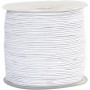 Elastic Beading Cord, thickness 1 mm, 250 m, white