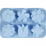 Silicone mould, hole size 60x75 mm, 75 ml, 1 pc, light blue