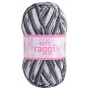 Järbo Soft Raggi Yarn Print 31205 Grey