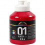 A-Color acrylic paint, 500 ml, primary red