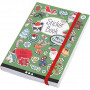 Book of stickers, Christmas motifs, size 11.5x17 cm, 1 piece, 76 sheets