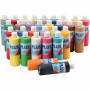 Plus Color Craft Paint, assorted colours, 30x250 ml/ 1 pack
