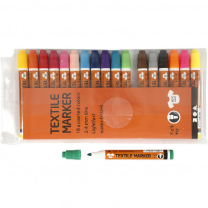 Sewline Fabric Water Soluble Glue Pen Assorted Refill Pack of 6