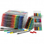 Colortime Double Marker, assorted colours, line 2,3+3,6 mm, 260 pc/ 1 pack
