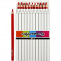Colortime Colour Pencils, red, L: 17,45 cm, lead 5 mm, JUMBO, 12 pc/ 1 pack