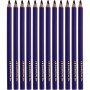 Colortime Colour Pencils, purple, L: 17,45 cm, lead 5 mm, JUMBO, 12 pc/ 1 pack