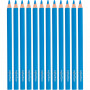 Colortime Colour Pencils, blue, L: 17,45 cm, lead 5 mm, JUMBO, 12 pc/ 1 pack