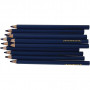 Colortime Colour Pencils, dark blue, L: 17,45 cm, lead 5 mm, JUMBO, 12 pc/ 1 pack