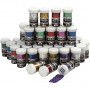 Glitter, assorted colours, 46x20 g/ 1 pack