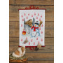 Permin Embroidery Kit Advent Calender Snowman and Horse