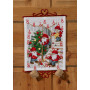 Permin Embroidery Kit Advent Calender Elf Decorating