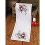 Permin Embroidery Kit Runner Elf and Tree 34x92cm