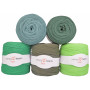 Infinity Hearts Dahlia Fabric Yarn 11 Green Shades - 1 pc
