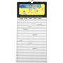 Family Planner, size 44x22 cm, 180 g, 5 pc/ 1 pack