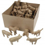 Small Animals, H: 8-12 cm, 60 pc/ 1 pack