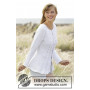Romantic Twist by DROPS Design - Fitted Jacket with Cables Pattern Size S - XXXL