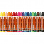 Textile Markers, assorted colours, line 2-4 mm, 18 pc/ 1 pack
