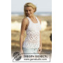 Aphrodite by DROPS Design - Crochet Top with Fans and Star Pattern Size S - XXXL