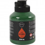 Art Acrylic, dark green, semi-glossy, semi-transparent, 500 ml/ 1 bottle