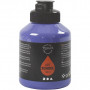 Art Acrylic, violet blue, semi-glossy, semi-transparent, 500 ml/ 1 bottle