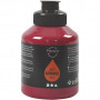 Art Acrylic, dark red, semi-glossy, semi-transparent, 500 ml/ 1 bottle