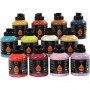 Acrylic Paint, additional colours, semi-glossy, 12x500 ml/ 1 pack